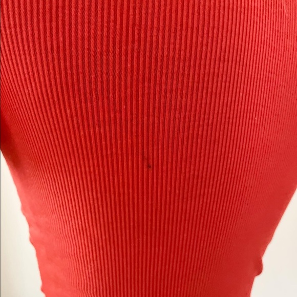 Red orange crop top - Picture 2 of 3